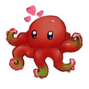 Octopus Keychain