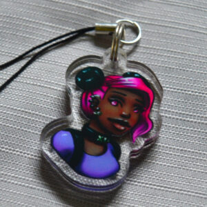 xo phone charm